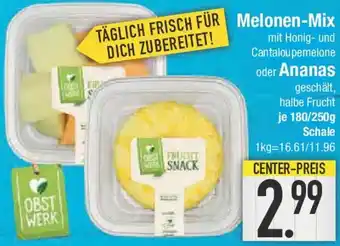 E-Center Melonen-Mix oder Ananas Angebot