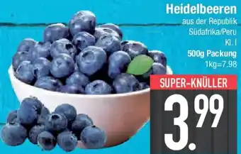 E-Center Heidelbeeren Angebot