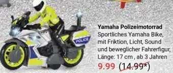Globus Dickie Yamaha Polizeimotorrad Angebot