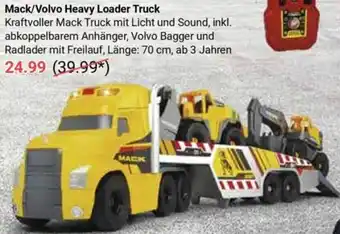 Globus Dickie Mack/Volvo Heavy Loader Truck Angebot