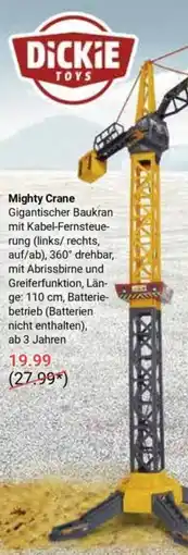Globus Dickie Mighty Crane Angebot