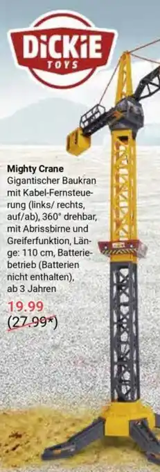 Globus Dickie Mighty Crane Angebot