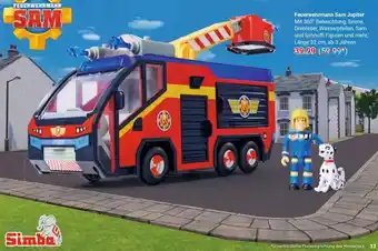 Globus Feuerwehrmann Sam Jupiter Angebot