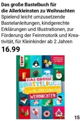 Globus Das große Bastelbuch für die Allerkleinsten zu Weihnachten Angebot