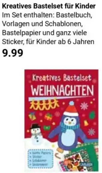 Globus Kreatives Bastelset für Kinder Angebot