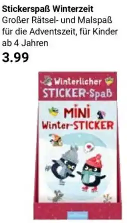 Globus Stickerspaẞ Winterzeit Angebot