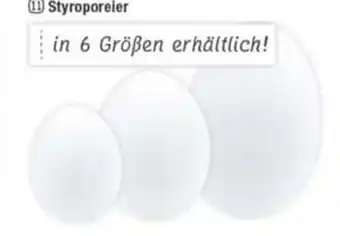 Buttinette Styropor-Eier Angebot