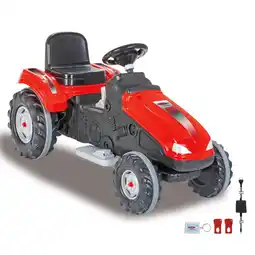 Netto Marken-Discount Ride-on Traktor Big Wheel 12V rot Angebot