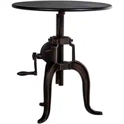 Netto Marken-Discount CLP Beistelltisch Marcos I Beine Und Tischplatte Aus Metall I Beistelltisch Im Industrial Stil Angebot