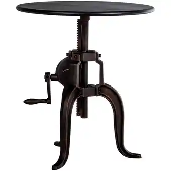 Netto Marken-Discount CLP Beistelltisch Marcos I Beine Und Tischplatte Aus Metall I Beistelltisch Im Industrial Stil Angebot