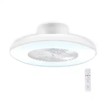 Netto Marken-Discount Deckenventilator mit LED-Leuchten in 3 Farben Angebot