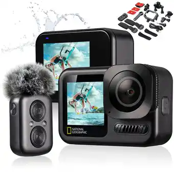 Netto Marken-Discount NATIONAL GEOGRAPHIC 4K Ultra-HD 60fps WLAN Action Cam Explorer 7 Angebot