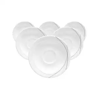 Netto Marken-Discount Seltmann Weiden Frühstücksuntertassen Trio Highline ø 17,5 cm 6er Set Angebot