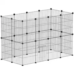 Netto Marken-Discount PawHut Kleintiergehege Stahl Angebot