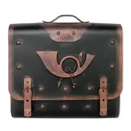 Netto Marken-Discount HMF 510 Briefkasten Alter Ranzen mit Posthorn PH2, 40 x 40 x 9 cm, Kupfer Angebot