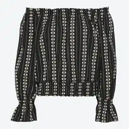 NKD Damen-Bluse mit Carmen-Ausschnitt Angebot