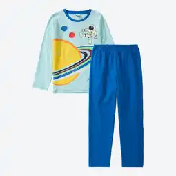 NKD Kinder-Jungen-Pyjama mit Planeten-Aufdruck, 2-teilig Angebot