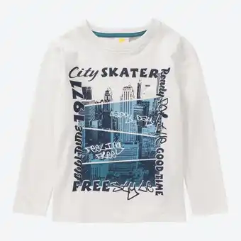 NKD Kinder-Jungen-Langarmshirt mit Frontaufdruck Angebot