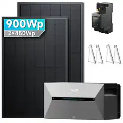 Netto Marken-Discount Solarmars 900W Balkonkraftwerk mit Speicher, Anker SOLIX Solarbank 2 E1600 pro - Mit Balkonhalterung Angebot