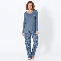 NKD Damen-Schlafanzug mit abgerundetem V-Ausschnitt Angebot