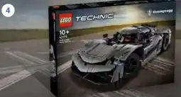 Globus LEGO SPEED 42173 Koenigsegg Jesko Absolut Supersportwagen in Grau Angebot