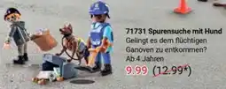 Globus playmobil 71731 Spurensuche mit Hund Angebot