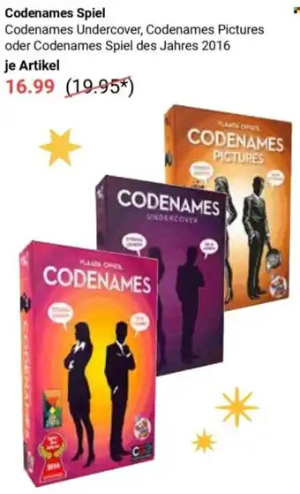 Globus Codenames Spiel Angebot