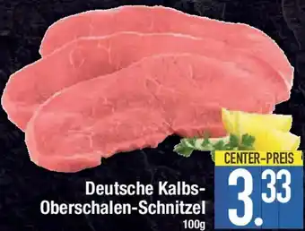 E-Center Deutsche Kalbs Oberschalen-Schnitzel Angebot