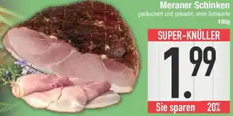 E-Center Meraner Schinken Angebot