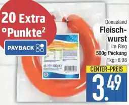 E-Center Donauland Fleischwurst Angebot