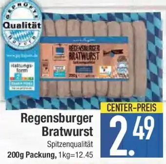E-Center Regensburger Bratwurst Angebot