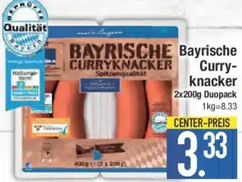 E-Center Bayrische Curryknacker Angebot