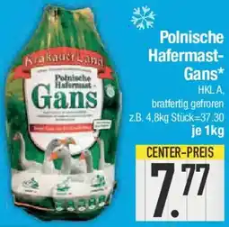 E-Center Polnische Hafermast Gans Angebot