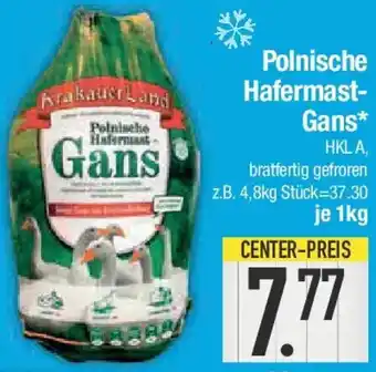 E-Center Polnische Hafermast Gans Angebot