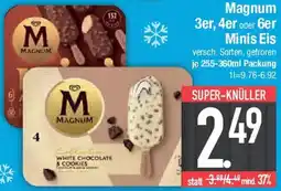 E-Center Magnum 3er, 4er oder 6er Minis Eis Angebot