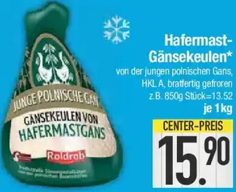 E-Center Hafermast Gänsekeulen Angebot