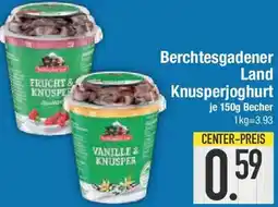 E-Center Berchtesgadener Land Knusperjoghurt Angebot