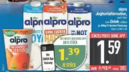 E-Center alpro Joghurtalternative oder Drink Angebot