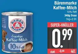 E-Center Bärenmarke Kaffee-Milch Angebot