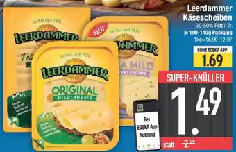E-Center Leerdammer Käsescheiben Angebot
