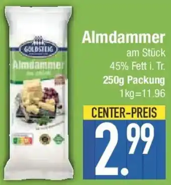 E-Center GOLDSTEIG Almdammer Angebot