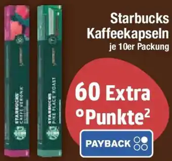 E-Center Starbucks Kaffeekapseln Angebot