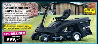 Norma Aufsitzrasenmäher REAPER Angebot