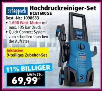Norma Hochdruckreiniger-Set HCE1600 SE Angebot