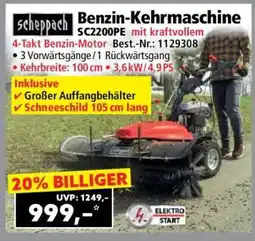 Norma Benzin-Kehrmaschine SC2200PE Angebot