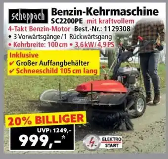 Norma Benzin-Kehrmaschine SC2200PE Angebot