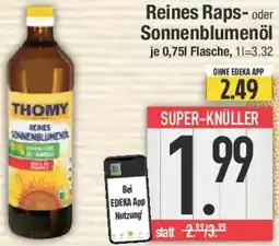 E-Center Reines Raps- oder Sonnenblumenöl Angebot