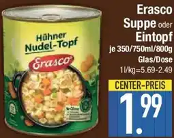 E-Center Erasco Suppe oder Eintopf Angebot