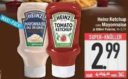 E-Center Heinz Ketchup oder Mayonnaise Angebot
