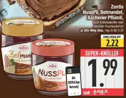 E-Center Zentis NussPli, Belmandel, Aachener Pflümli Angebot